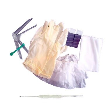 Набор гинекологический индивидуальный Фемина-1 стерильное зеркало/перчатки/салфетки/шпатель