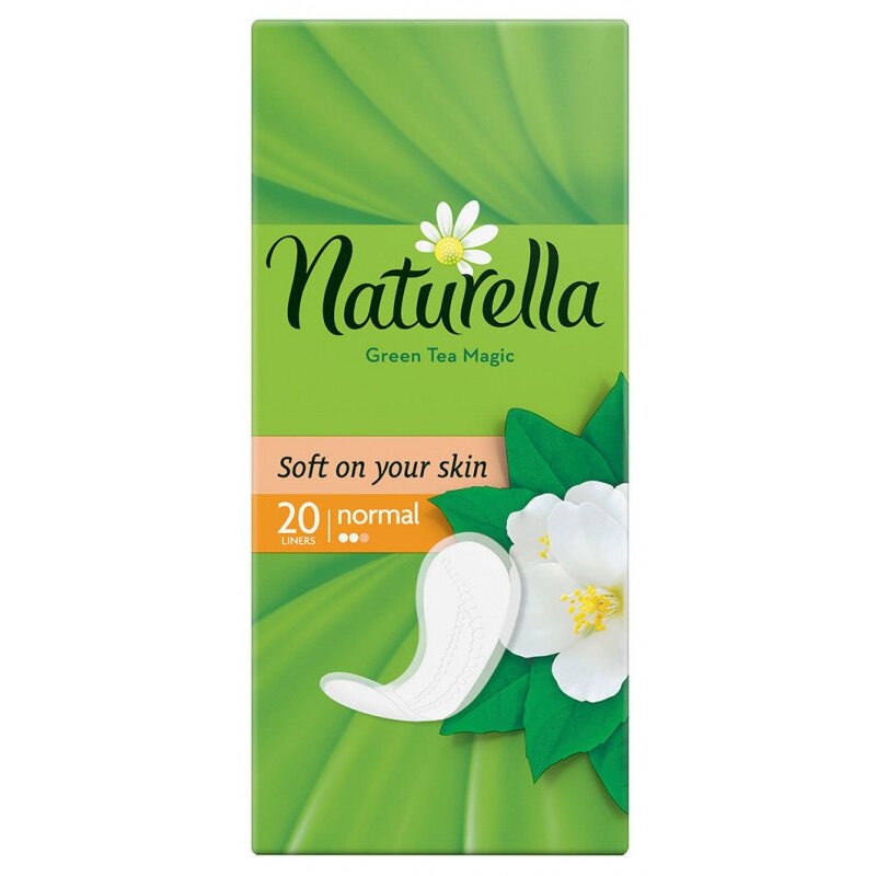 Прокладки ежедневные Натурелла (Naturella) Normal Green Tea Magic 20 шт.