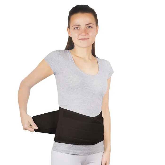 Бандаж при опущении внутренних органов Крейт арт. Б-630 размер 2 черный