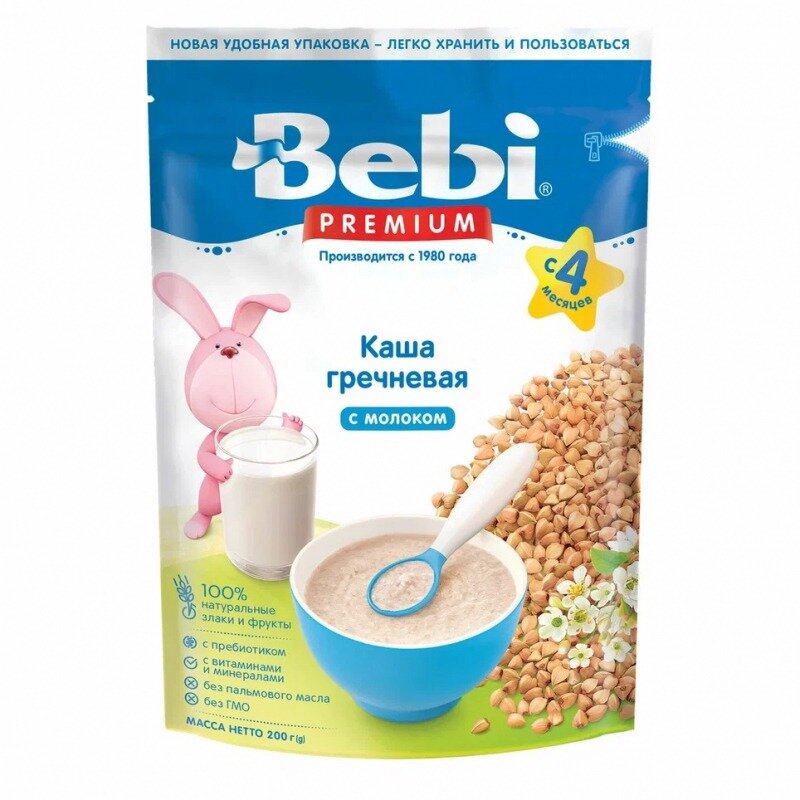 Каша молочная Bebi premium гречка 200 г