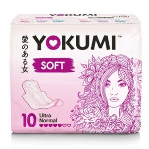 Прокладки гигиенические Yokumi Premium Soft Ultra Normal 10 шт.