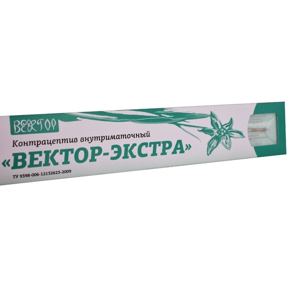 Контрацептив внутриматочный Вектор-Экстра Cu 400Т спираль 1 шт.