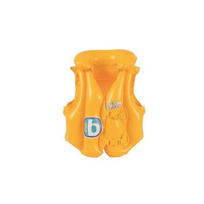 Жилет 3-6 лет для плавания надувной Bestway swim safe ступень b 51х46см