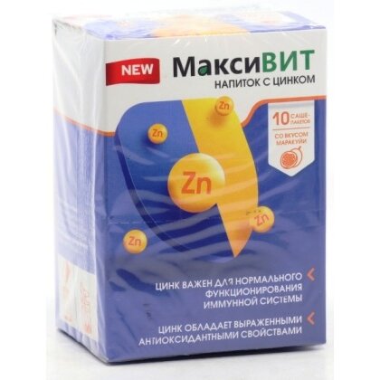 Максивит с цинком порошок 16 г 10 шт.