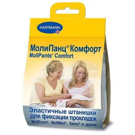 Штанишки Hartmann Molipants Comfort эластичные р.M 60-100 см 1 шт.