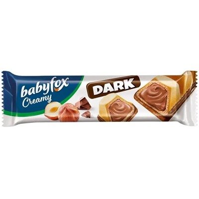 Батончик вафельный Babyfox Creamy Dark 18 г