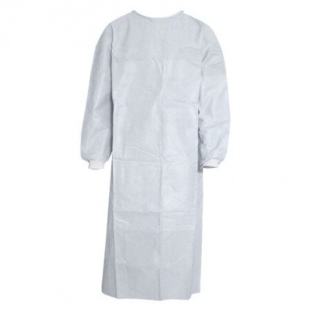 Халат хирургический нестерильный завязки рукав на резинке плотность 25 110 см