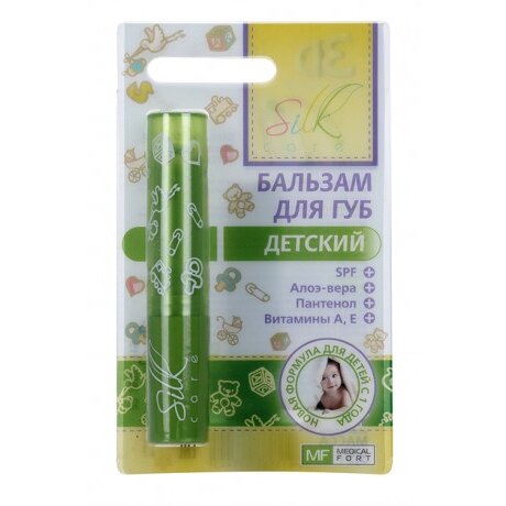 Бальзам детский для губ MedicalFort SilkCare 3,5 г