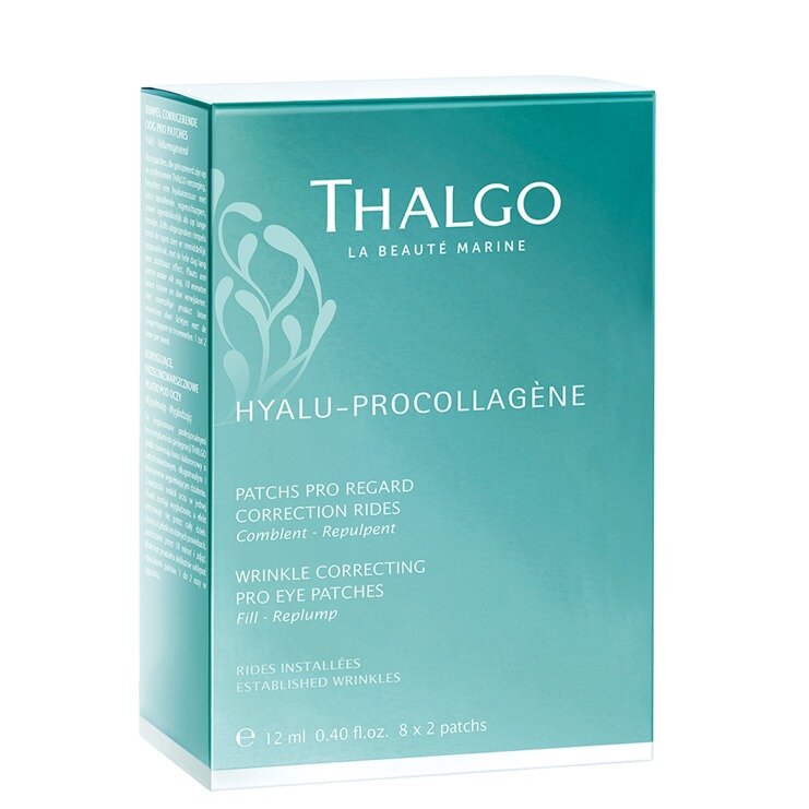Талго hyalu-procollagene маски-патчи для кожи вокруг глаз разглаживающие морщины 8 шт.