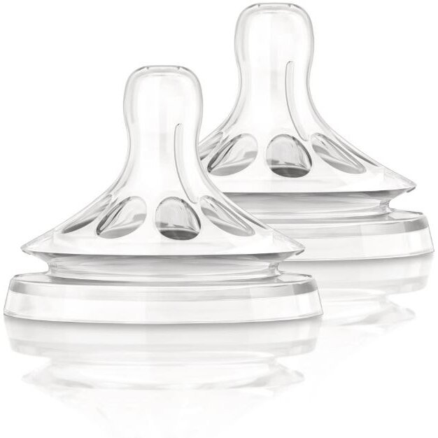 Соска для Avent Natural для новорожденных SCF651/27 2 шт.