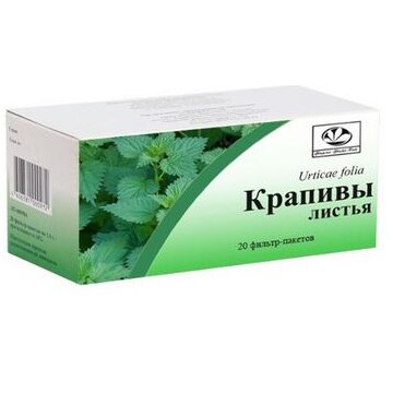 Крапивы листья ф/п 1,5 г x20 Фито-бот