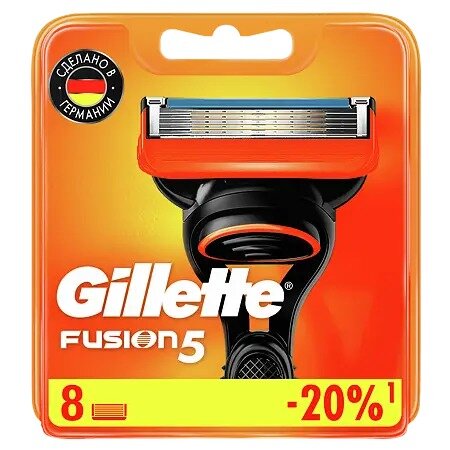 Сменные кассеты Gillette Fusion 5 8 шт.