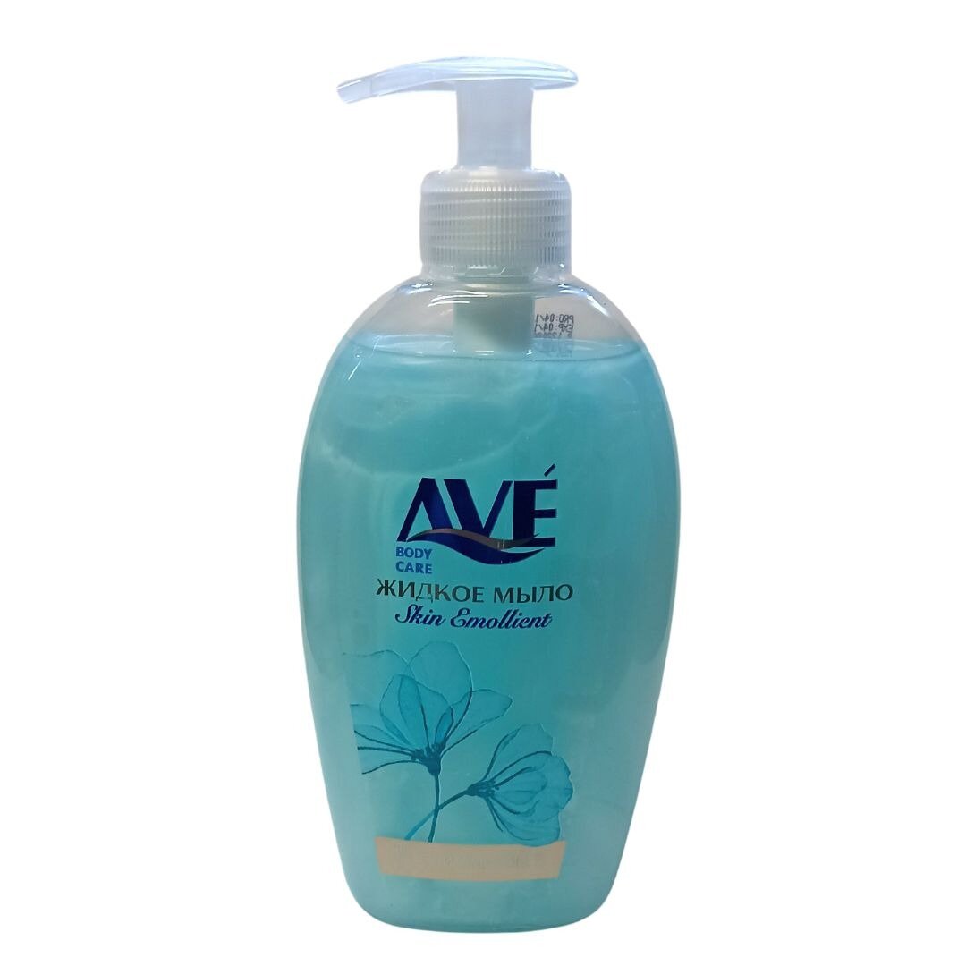 Мыло жидкое AVE голубое 300 мл