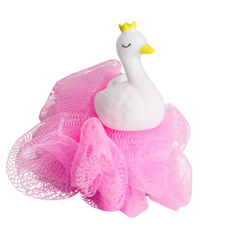 Мочалка-игрушка для ванны Крошка Я Лебедь арт. 5057894