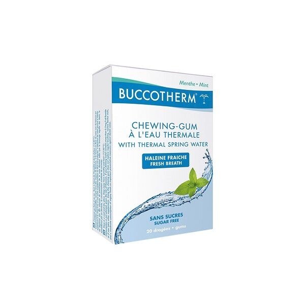 Жевательная резинка Buccotherm с термальной водой без сахара 20 шт.