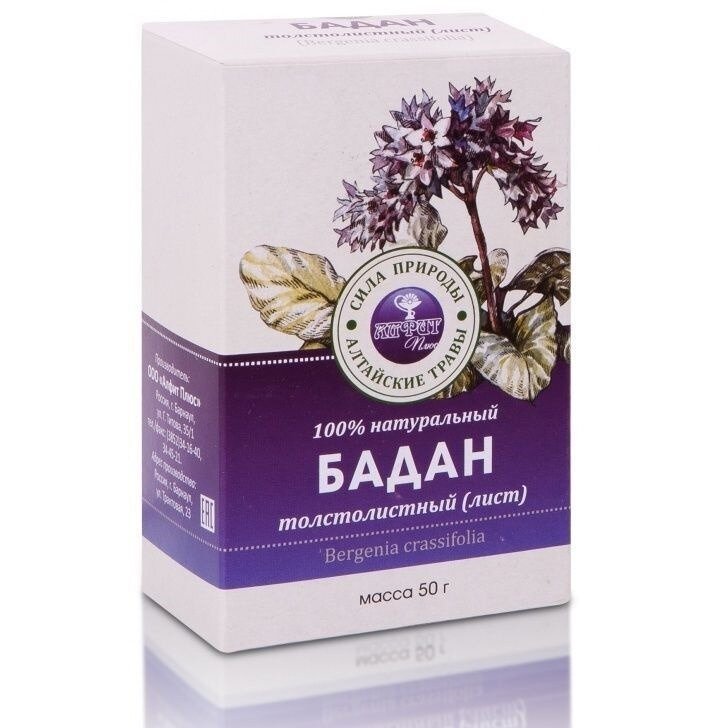 Бадана лист Алфит Плюс 50 г