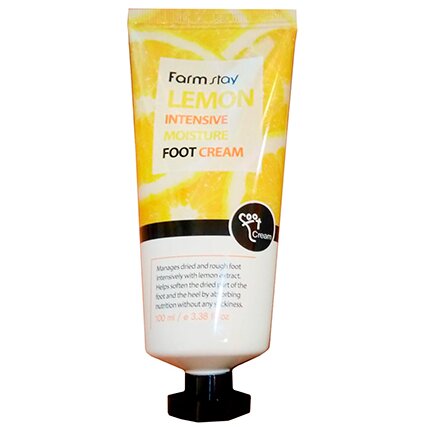 Крем для ног FarmStay Lemon Intensive Moisture Foot Cream с экстрактом лимона 100 мл