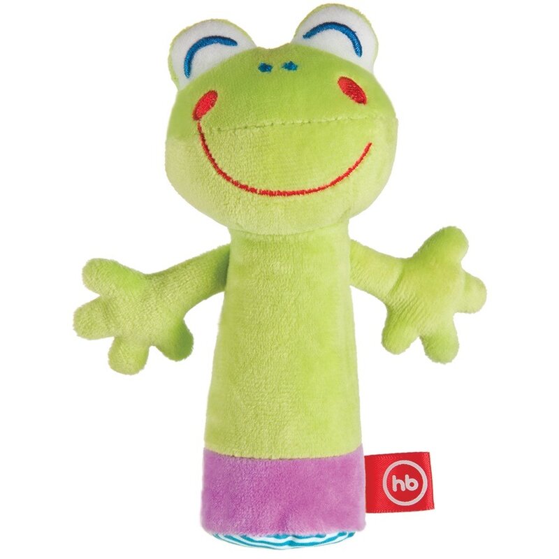 Игрушка с пищалкой Happy baby арт.330359 лягушка