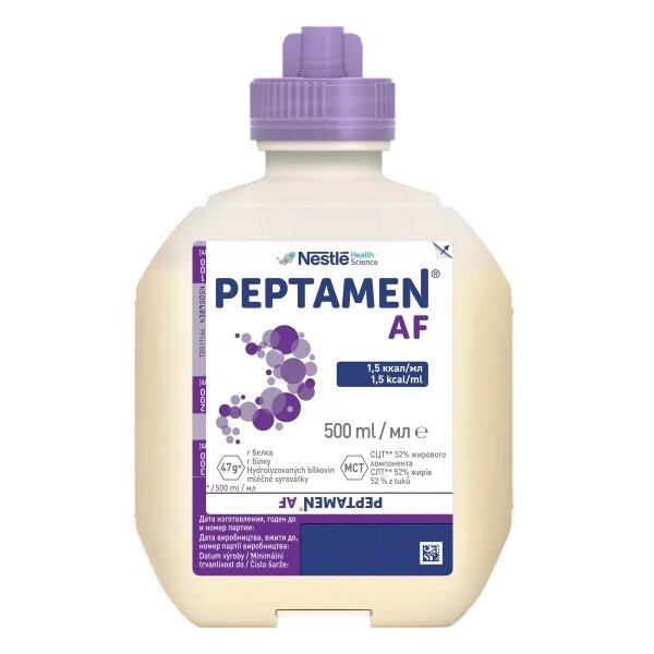 Пептамен аф смесь жидкая для энтерального питания 500 мл