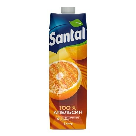 Сок Santal апельсин 1 л