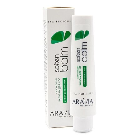 Бальзам для ног смягчающий Aravia professional soft balm с эфирными маслами 100 мл