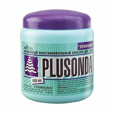 Бальзам для волос Belita Plusonda витаминный восстановительный 450 мл