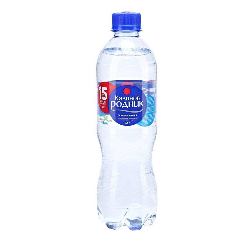 Калинов родник вода минеральная питьевая газированная 500 мл