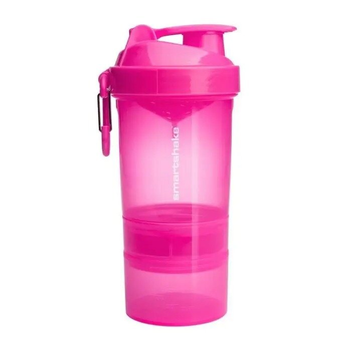 Шейкер Original2Go SmartShake неоновый розовый 600 мл