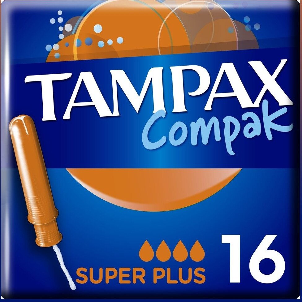 Тампоны Tampax Super Plus с аппликатором 16 шт.