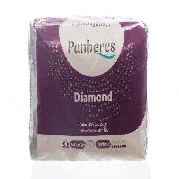 Прокладки Panberes Diamond Cotton Airlaid ХХL 7 капелек 10 шт.