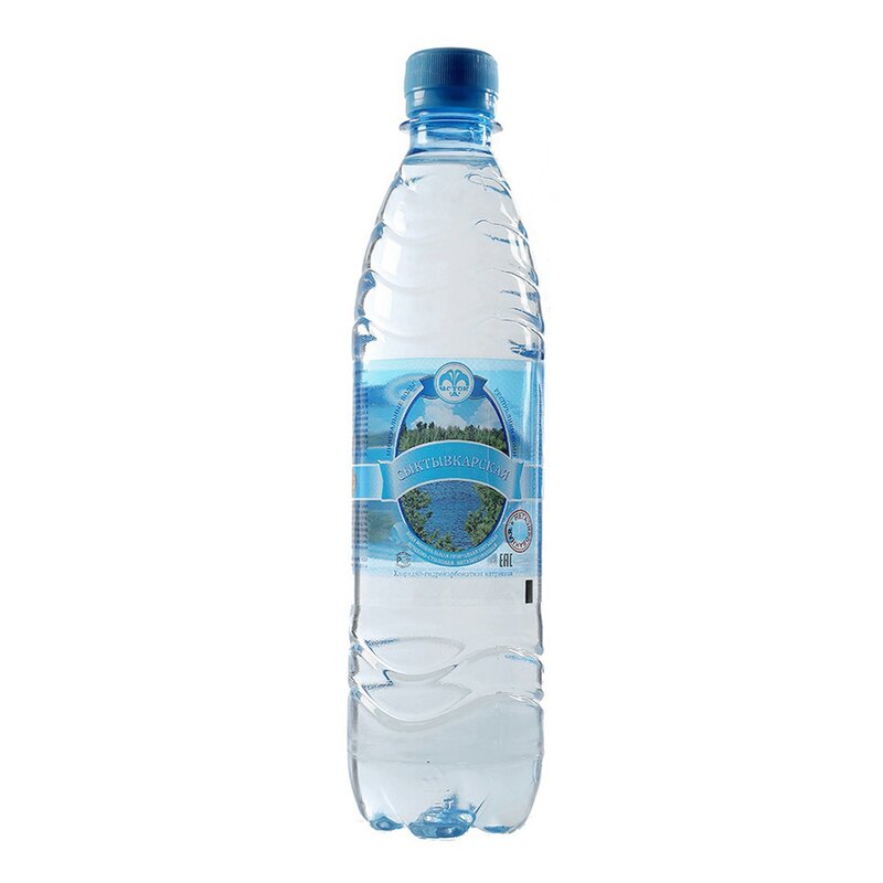 Сыктывкарская вода минеральная негазированная 0.5 л