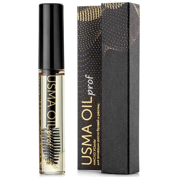 Масло усьмы Alisa Bon Usma Oil PROF для роста бровей и ресниц с щёточкой 10 мл x1