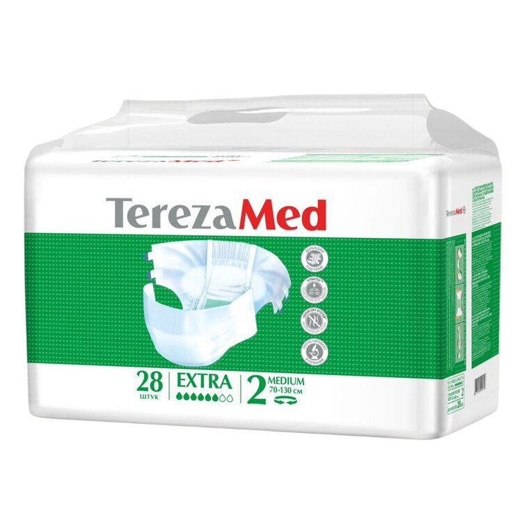 Подгузники для взрослых TerezaMed Extra (Normal) р.M 28 шт.