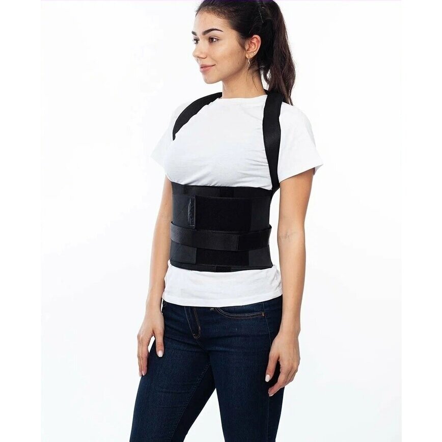 Корсет грудо-пояснично-крестцовый Orto КГК-110 черный р.XXL2