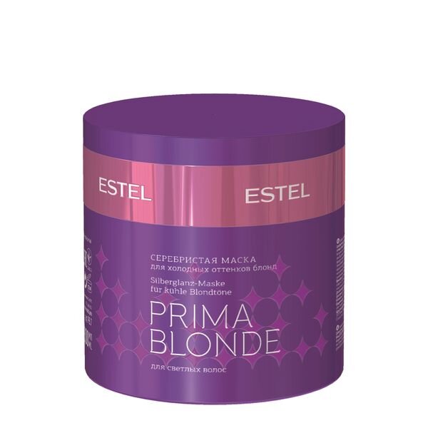 Маска серебристая для холодных оттенков блонд Prima blonde Estel 300 мл