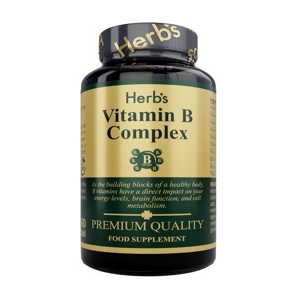 Комплекс витаминов группы В Herb`s таблетки 0.19 г 60 шт.