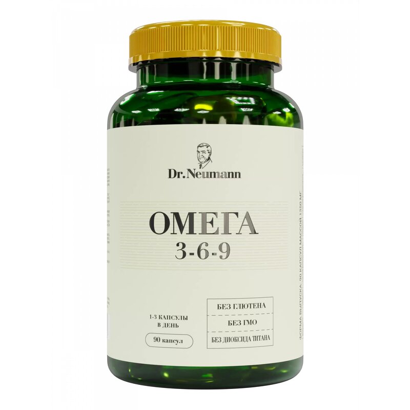 Омега 3-6-9 Dr.Neumann капсулы 90 шт.