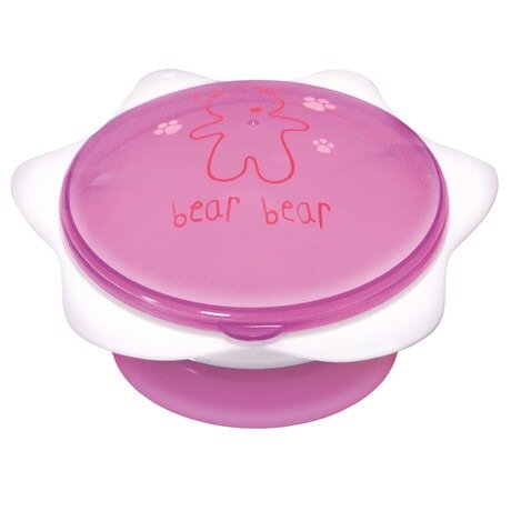 Тарелка детская Сказка арт.2216 на присоске с крышкой 1 секция