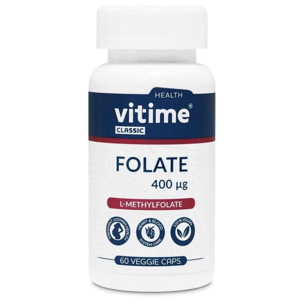 Фолат Vitime classic капсулы 400 мг 60 шт.