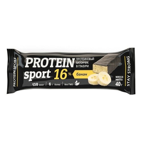 Батончик протеиновый Effort Protein Sport банан 1 шт.