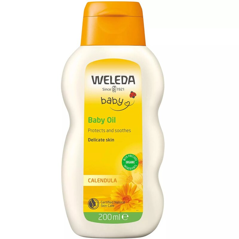 Масло для младенцев Weleda с календулой с нежным ароматом 200 мл