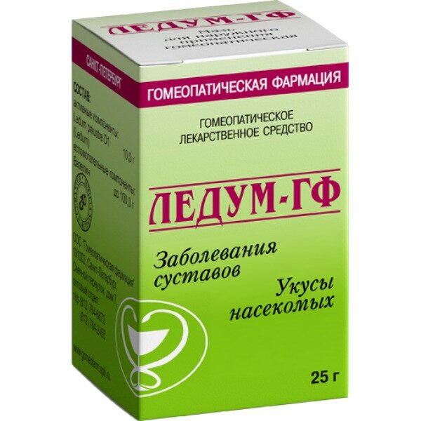 Ледум-ГФ мазь 25 г