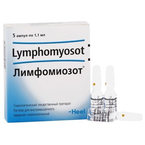 Лимфомиозот раствор для инъекций 1,1 мл ампулы 5 шт.