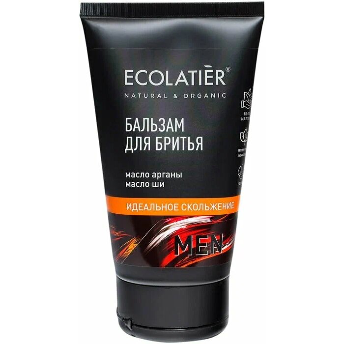 Ecolatier man бальзам для бритья идеальное скольжение 150мл