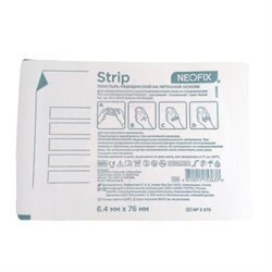 Пластырь Неофикс (Neofix) Strip на нетканой основе 6,4х76 мм 1 шт.