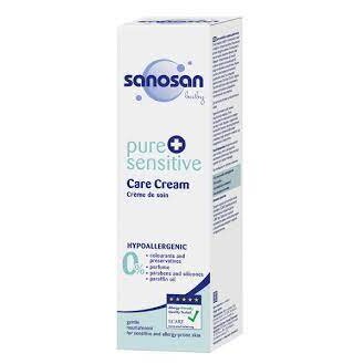 Крем детский Саносан (Sanosan) Pure+ Sensitive для ухода за кожей 100 мл