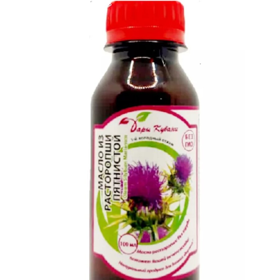 Масло Расторопши Дары Кубани 100 мл