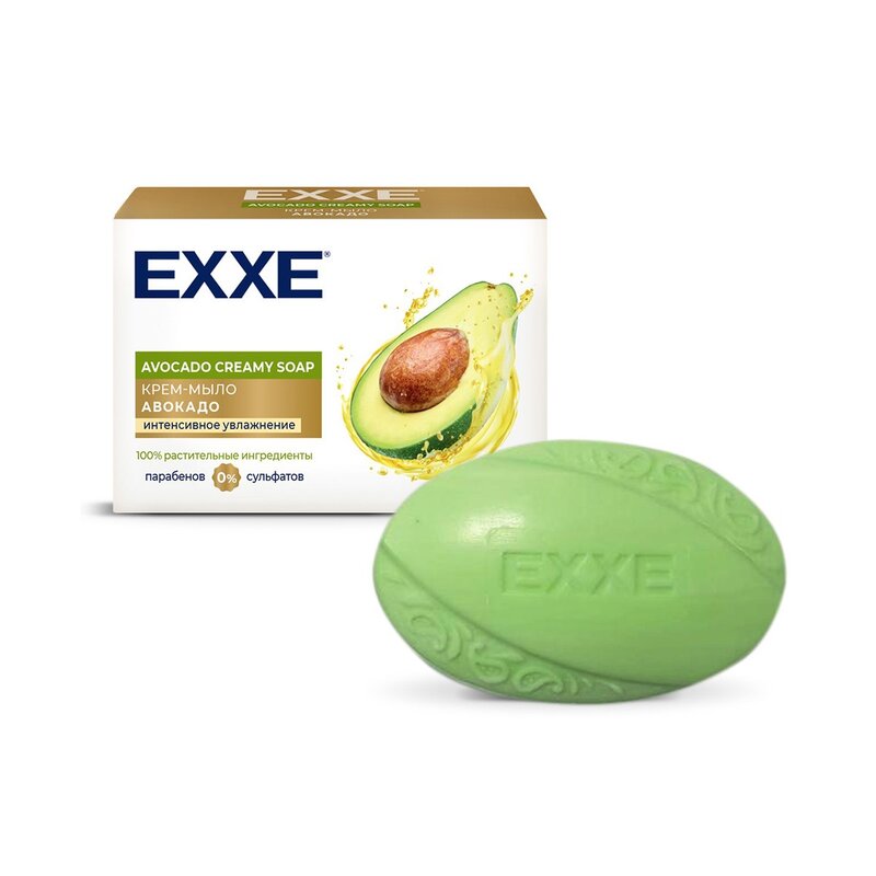 Крем-мыло Exxe косметическое авокадо 90 г