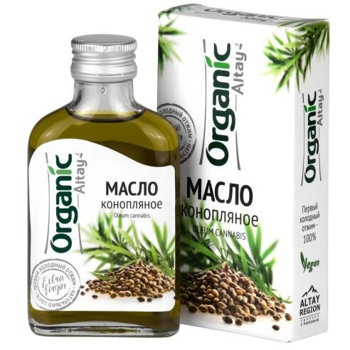 Organic altay масло конопляное 100 мл