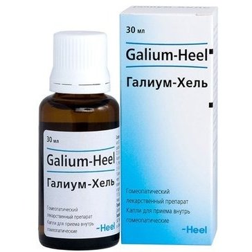 Галиум-Хель капли гомеопатические флакон 30 мл